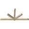 Ekena Millwork Kennewick Rough Sawn Timber Gable Bracket, Douglas Fir, 84"W x 42"H x 4"D x 4"F, 12/12 Pitch GBW084X42X0404KEN00RDF - alternate 3